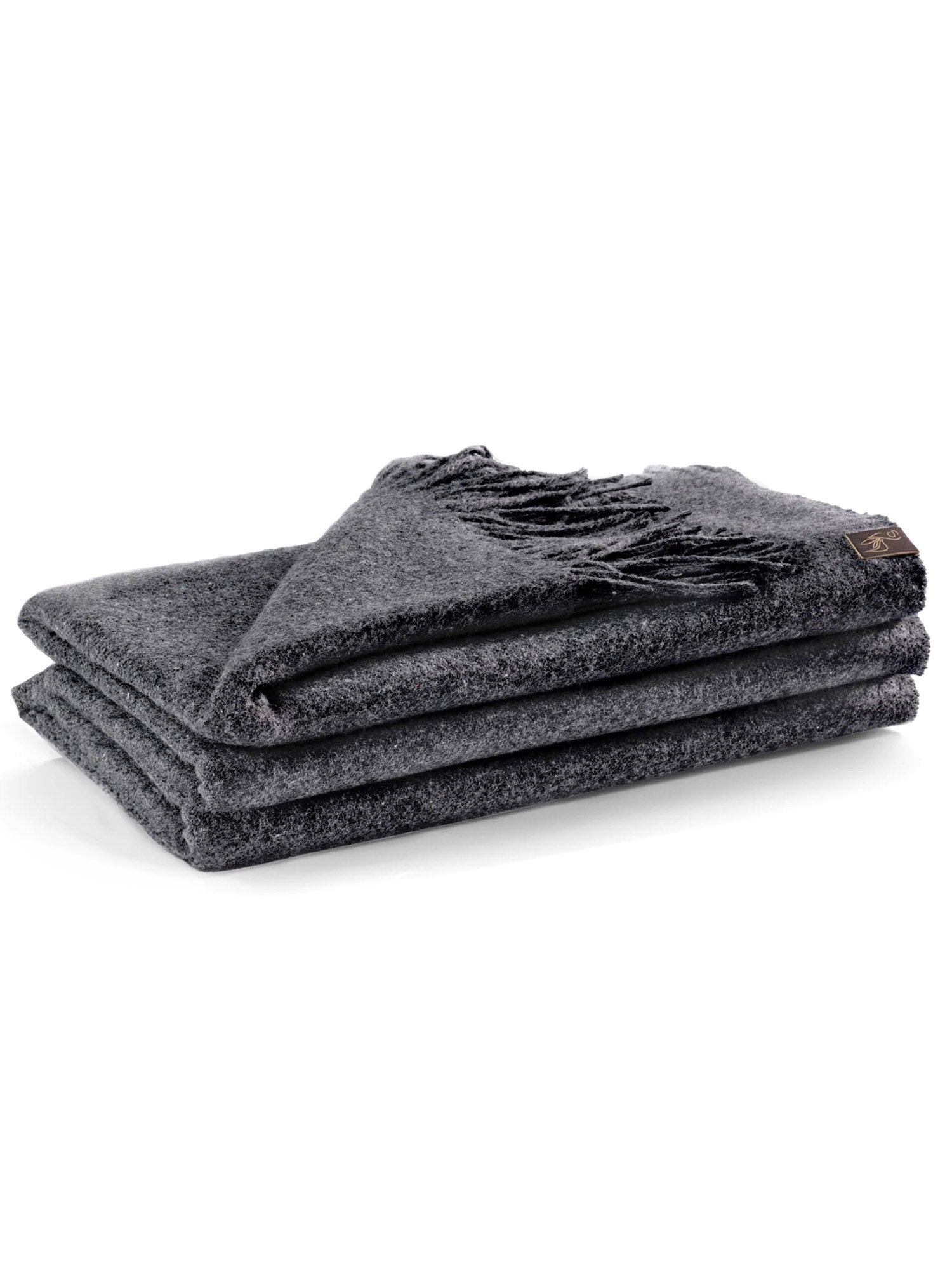 Inkari Alpaca Blanket - Elegante Charcoal