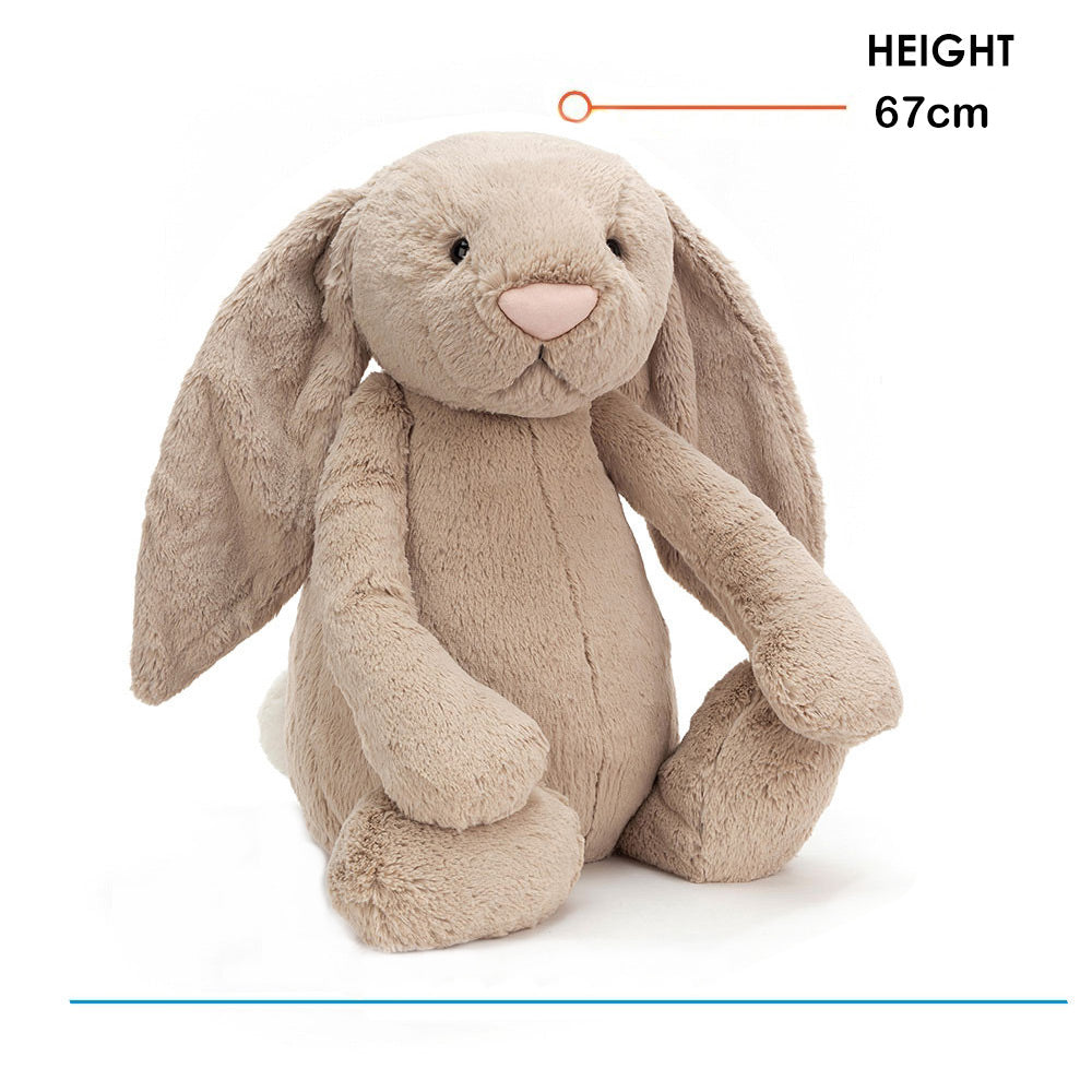 Jellycat-Bashful Beige Bunny Really Big-67cm-BARB1BB