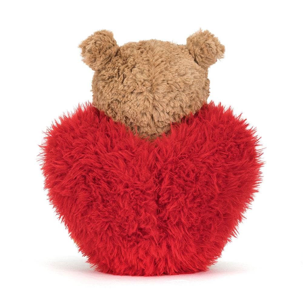 Jellycat soft toy Bartholomew Bear Heartthrob-BARL2HE