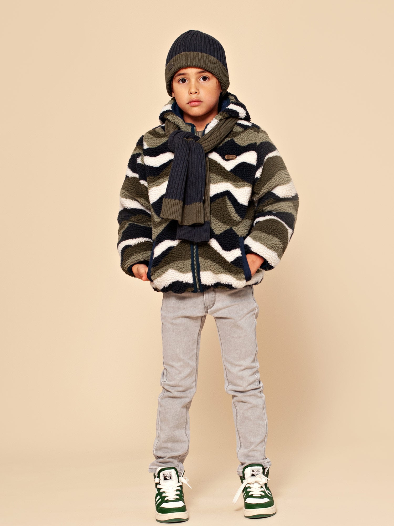 Babyface-Boys'reversible jacket Multicolor-SSA24507173