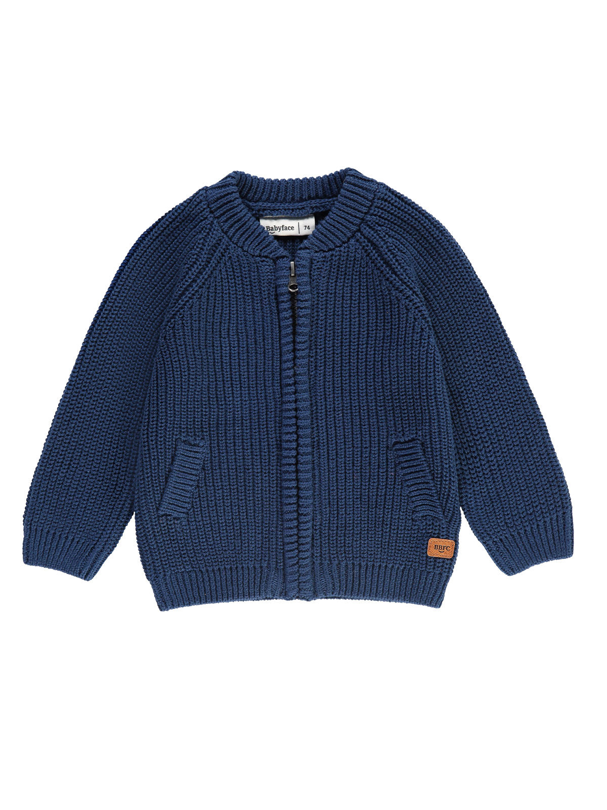 Babyface - Baby boys' blue cardigan-BBE24427301