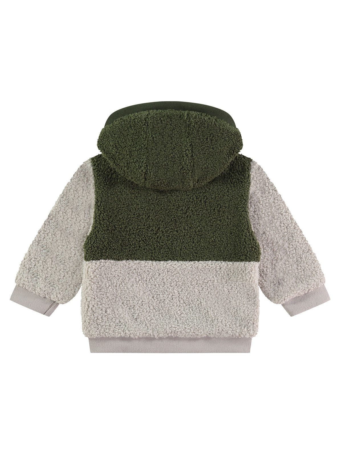 Babyface-Jacket with bouclé faux fur for baby-BBE245227121