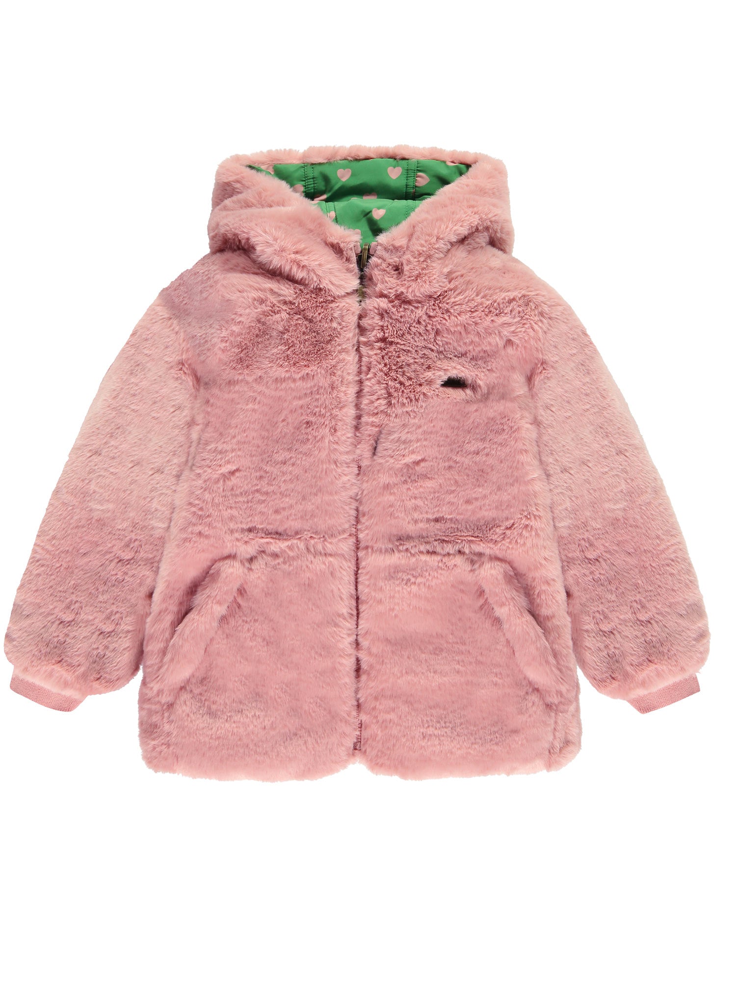 Babyface-Girls' reversible jacket with hood-SSA24508178