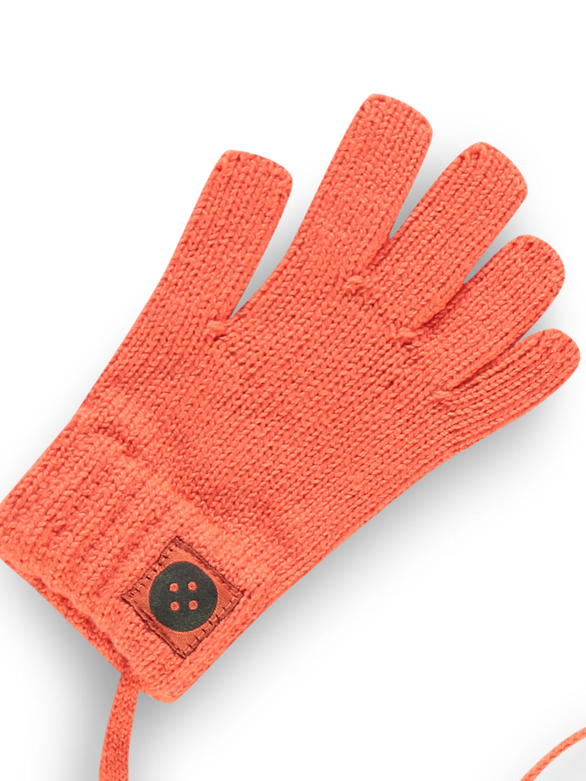 Babyface-Kid's knitted gloves orange-SSA24509954