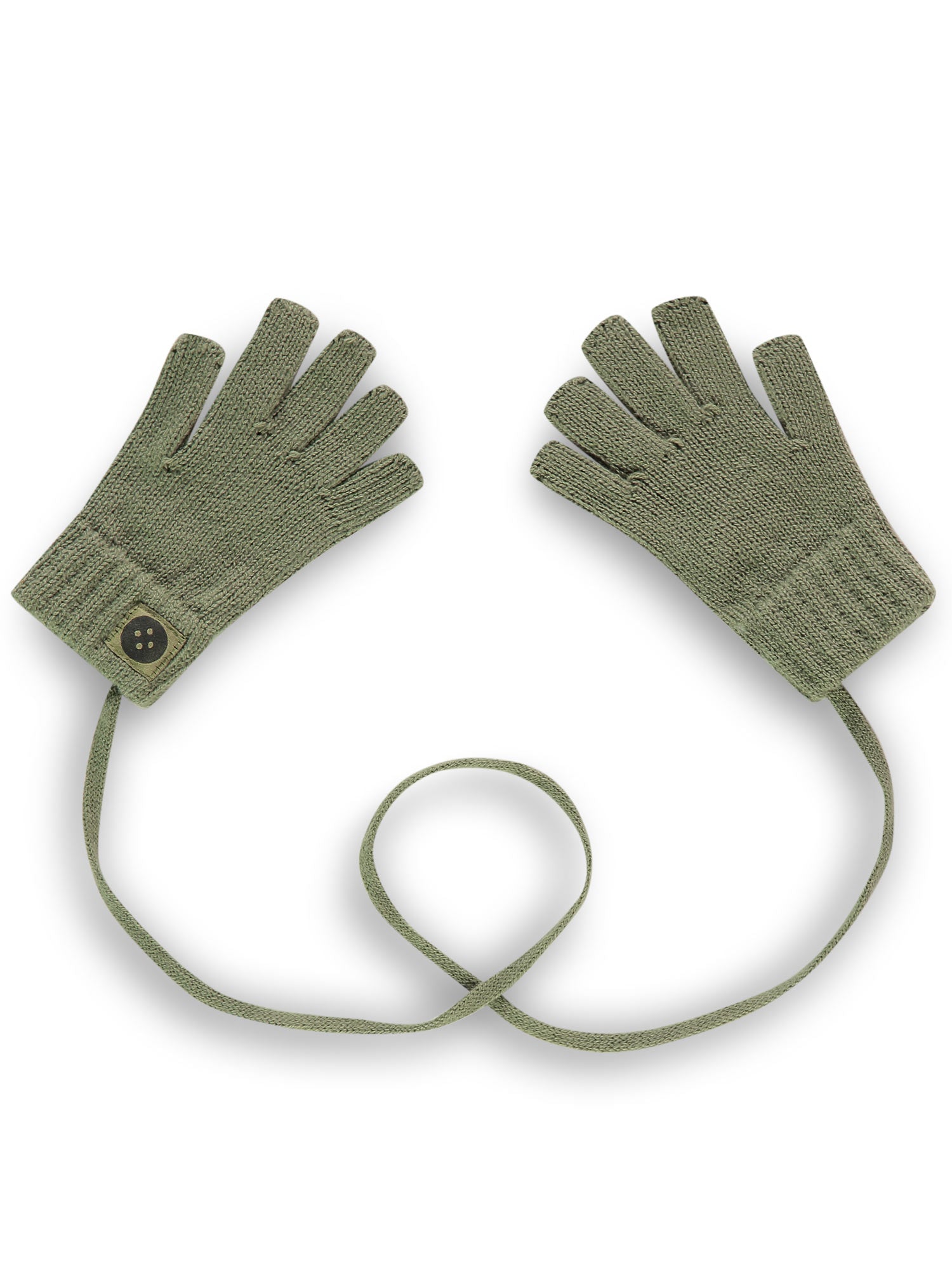 Babyface-Kid's knitted gloves green-SSA24509954