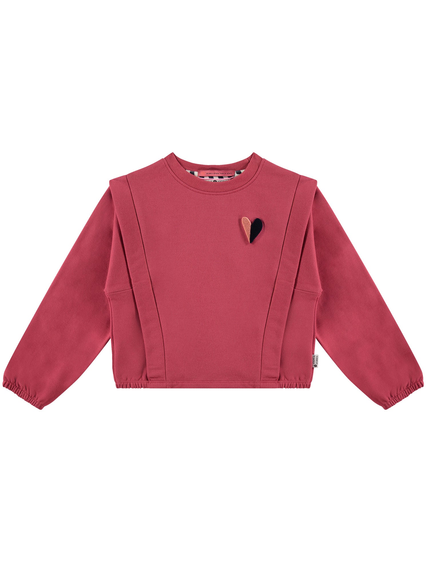 Babyface - Girls' cotton sweatshirt-SSA24408454-Ruby red