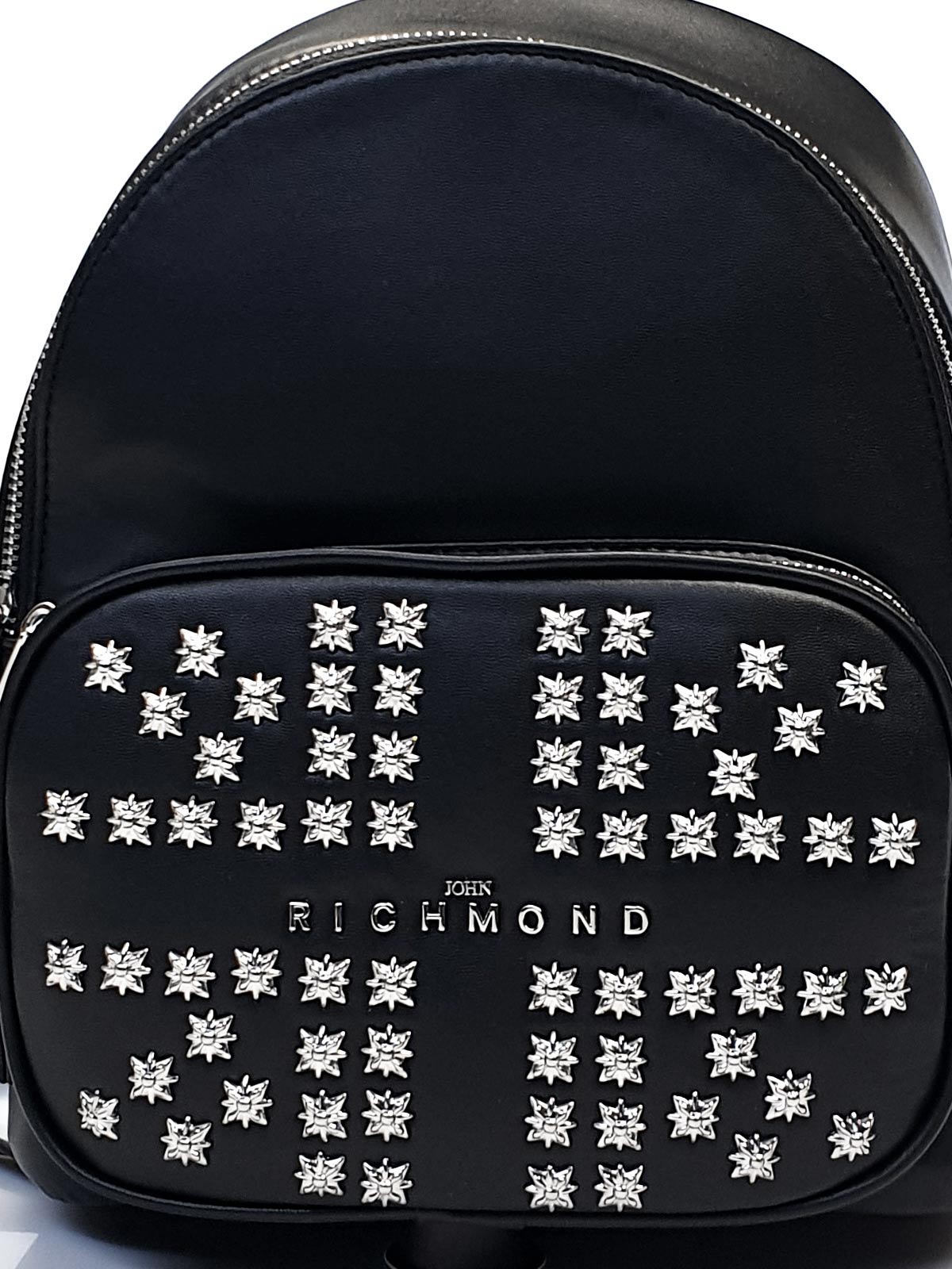 John Richmond- kids' stud-detail backpack