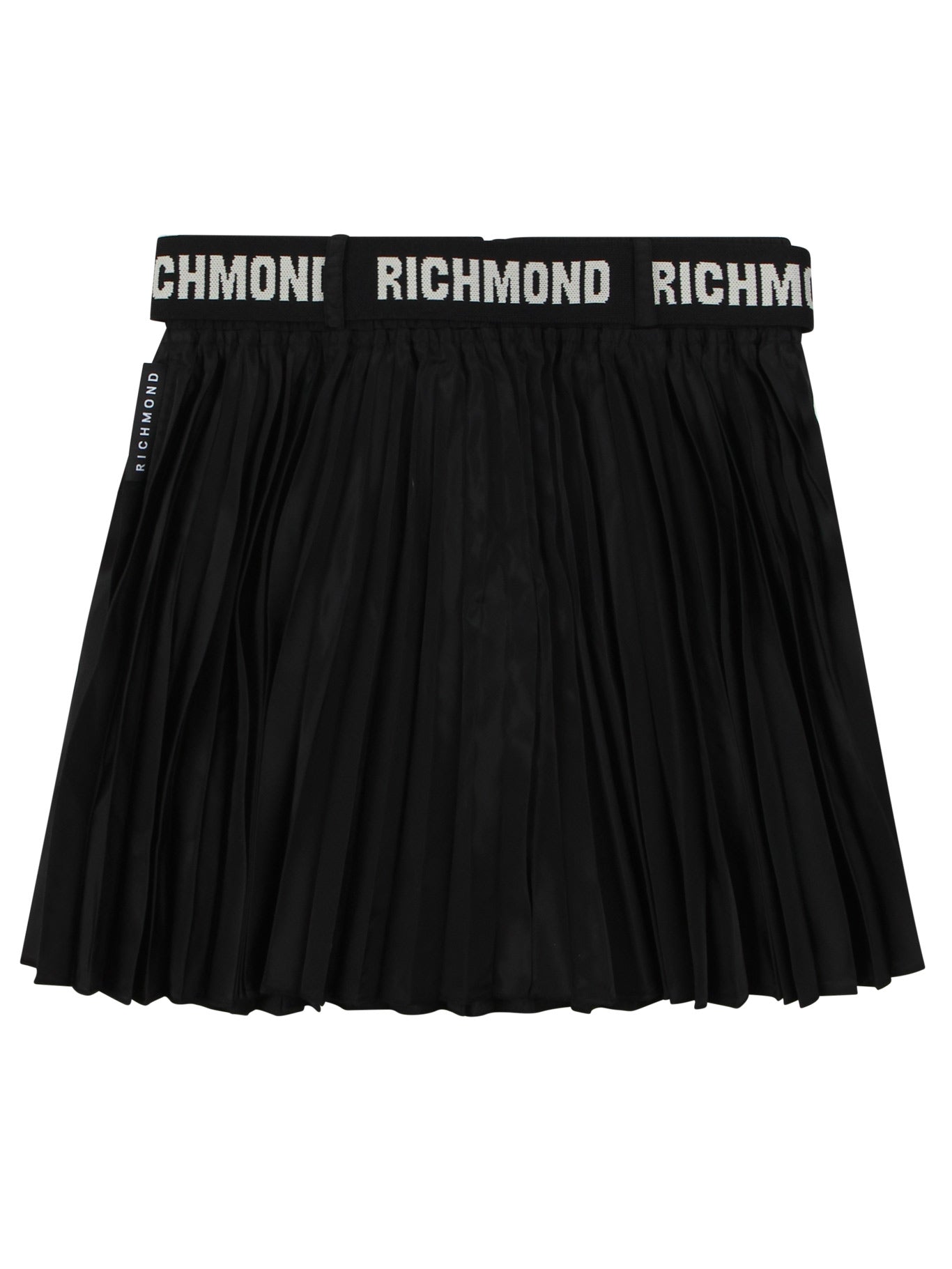 John Richmond- Girls' pleated skirt with belt