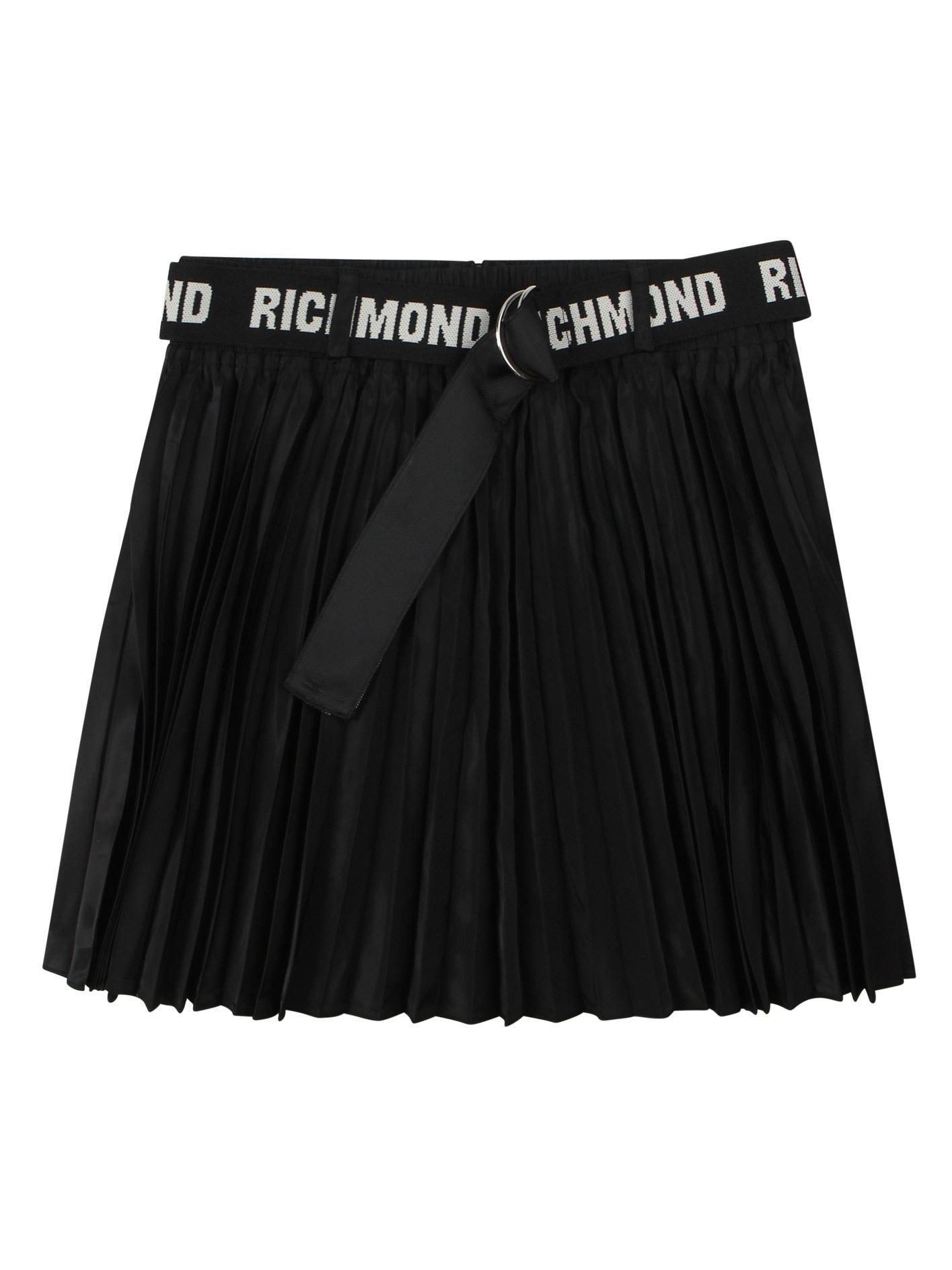 John Richmond- Girls' pleated skirt with belt