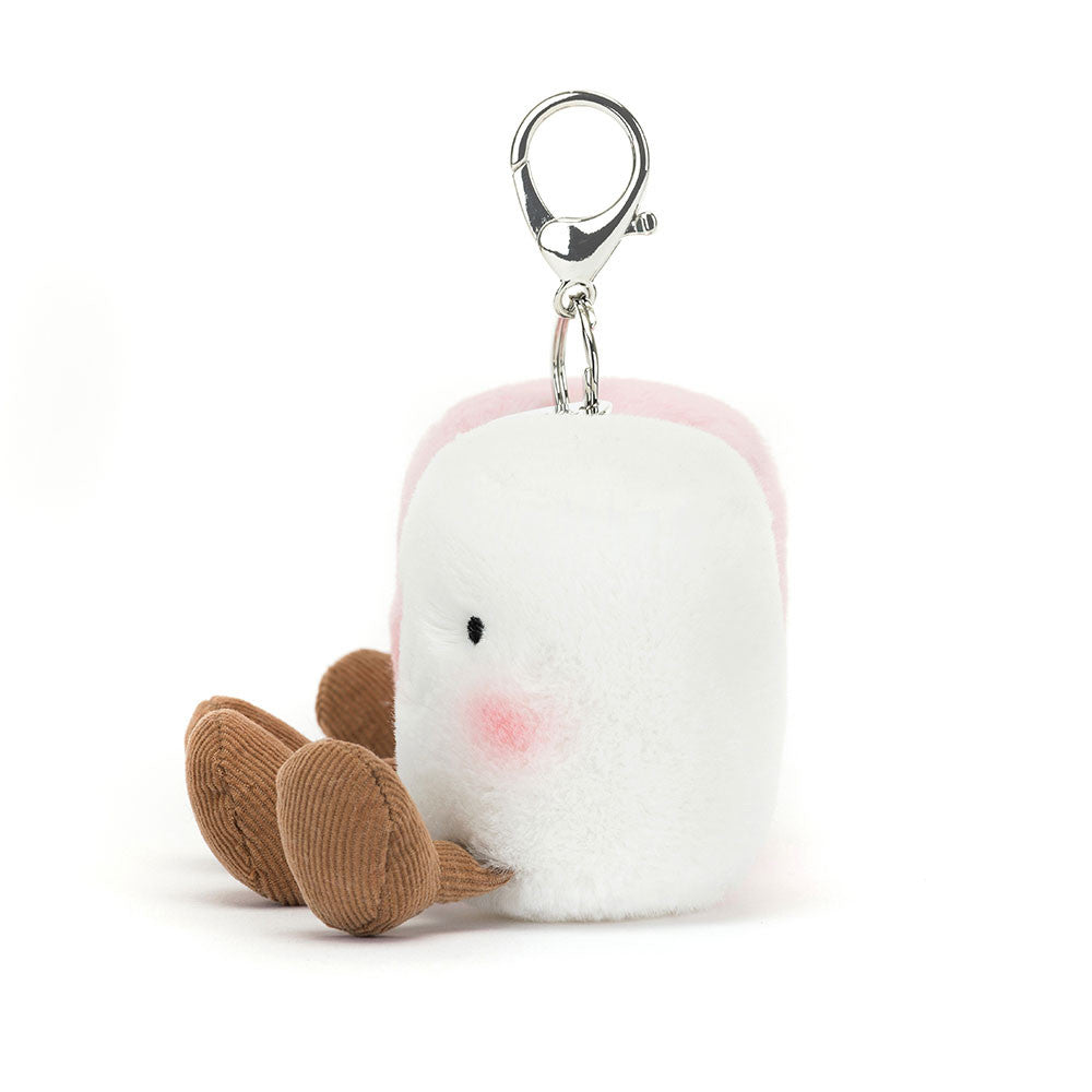 Jellycat Amuseables Pair of Marshmallows Bag Charm-APM4BC