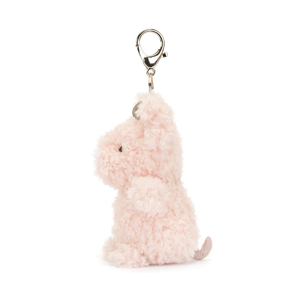 Jellycat soft toy Little Pig Bag Charm-L4PGBC