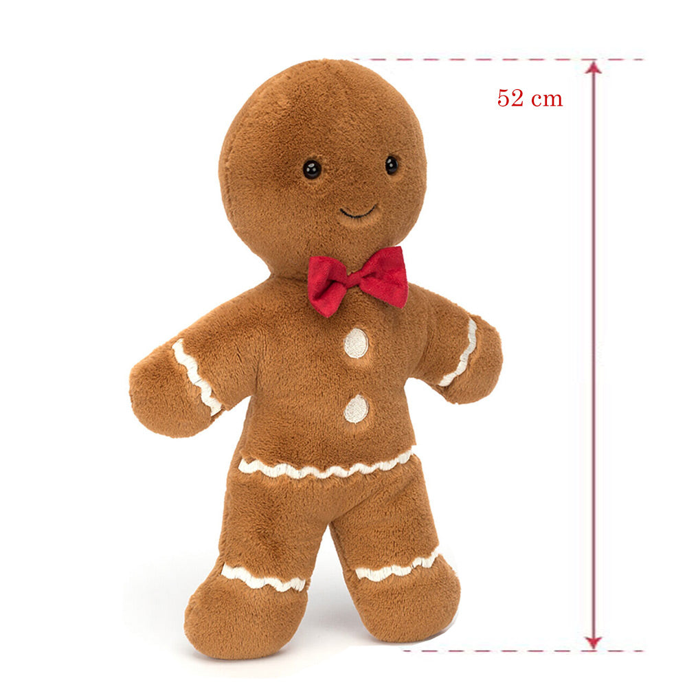 Jellycat Λούτρινο Jolly Gingerbread Fred Huge-52εκ.