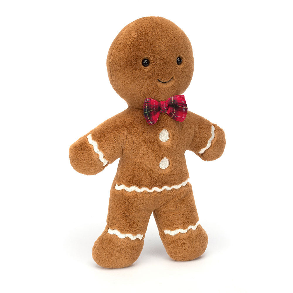 Jellycat Λούτρινο Παιχνίδι Jolly Gingerbread Fred LARGE 33εκ.