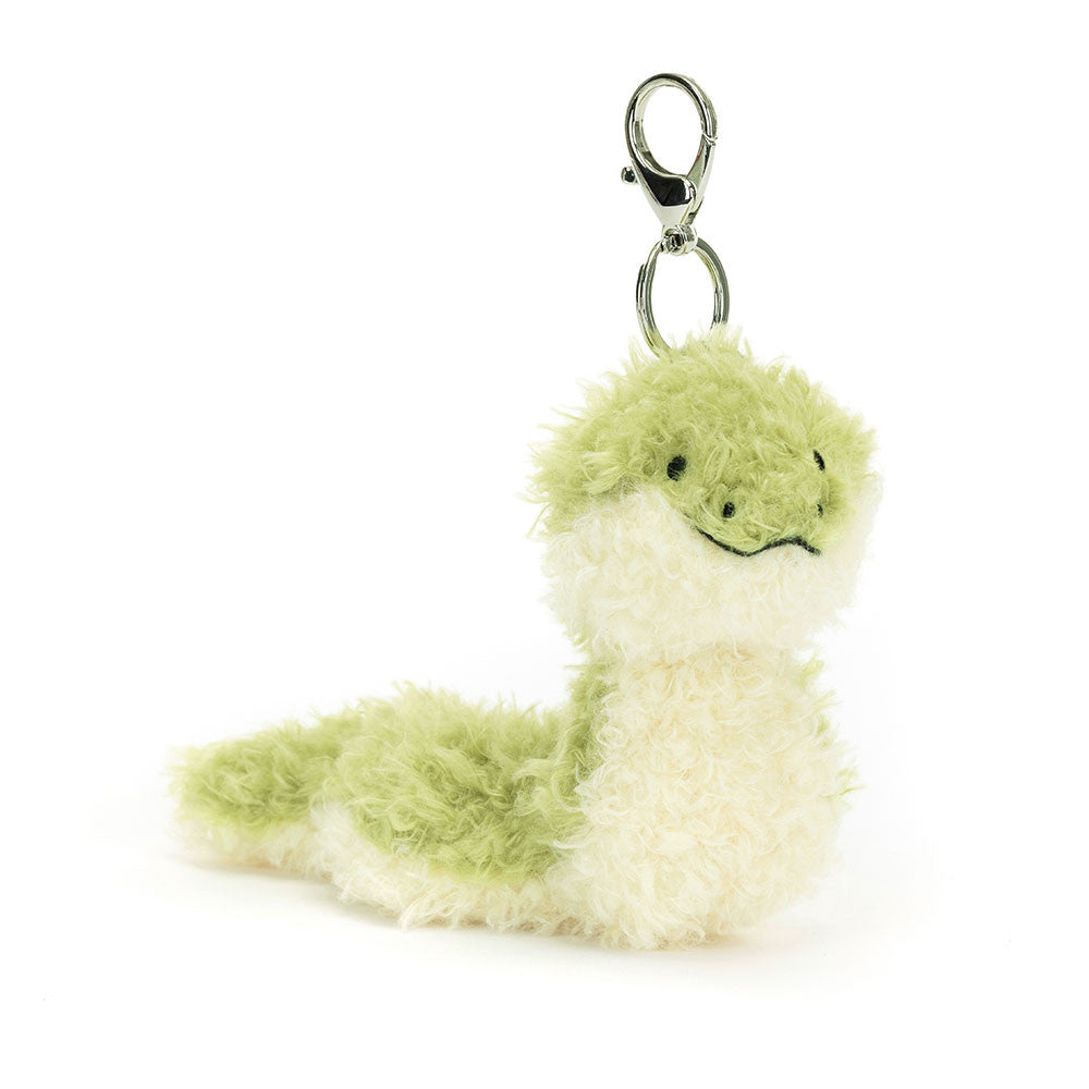 Jellycat soft toy Little Snake Bag Charm-L4SBC