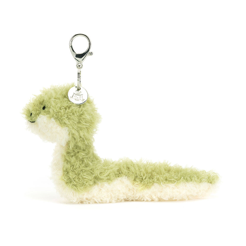 Jellycat soft toy Little Snake Bag Charm-L4SBC