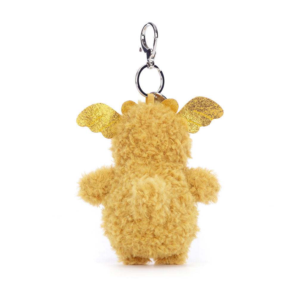 Jellycat soft toy Little Dragon Bag Charm-LDG4BC