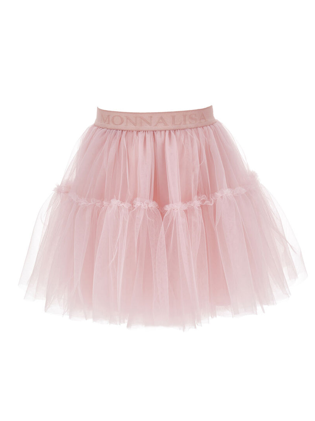 Monnalisa baby's tulle pink skirt