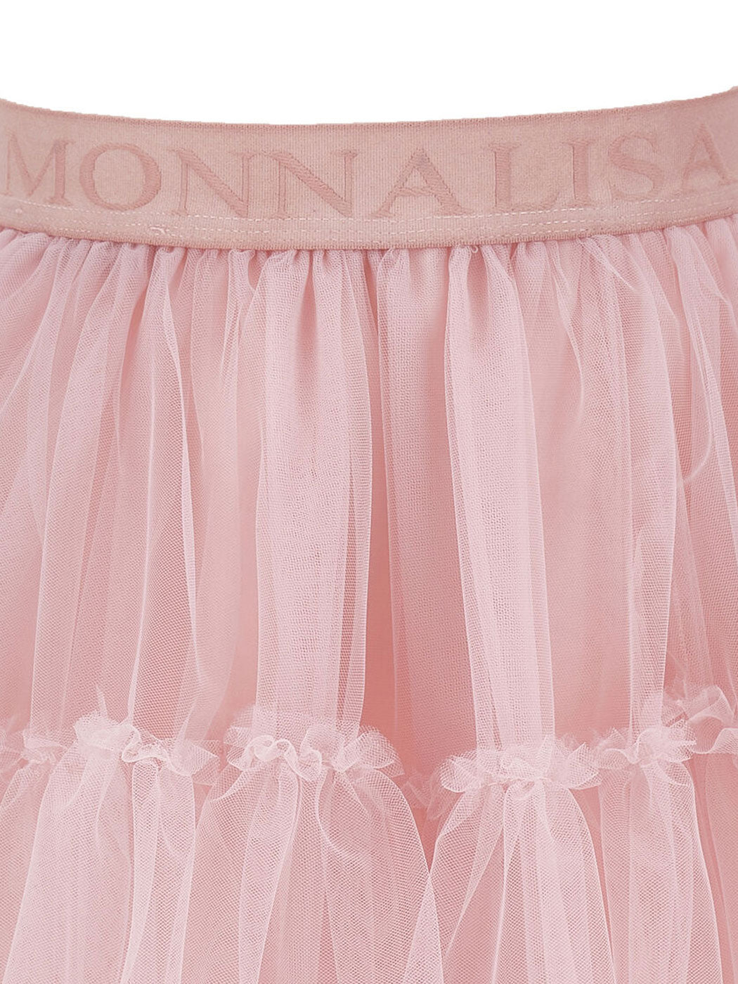 Monnalisa baby's tulle pink skirt