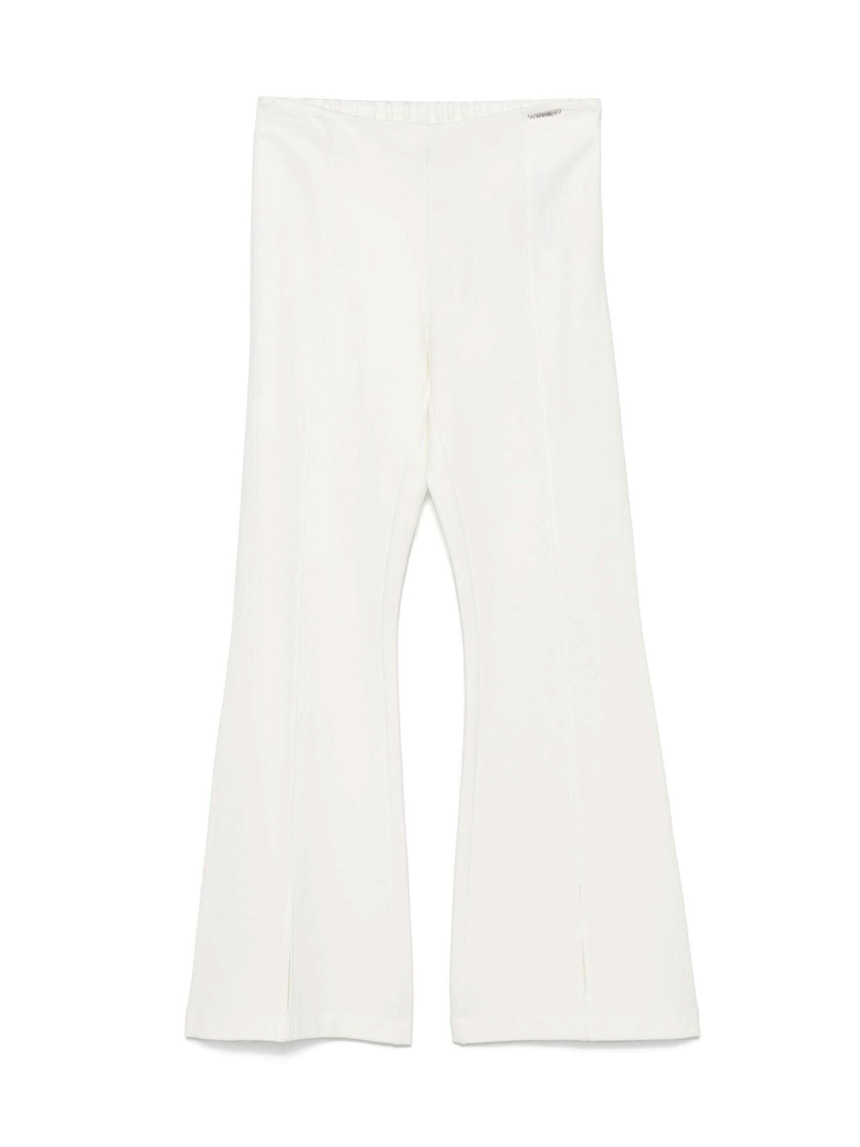 Twinset Girls’ flared trousers with slit