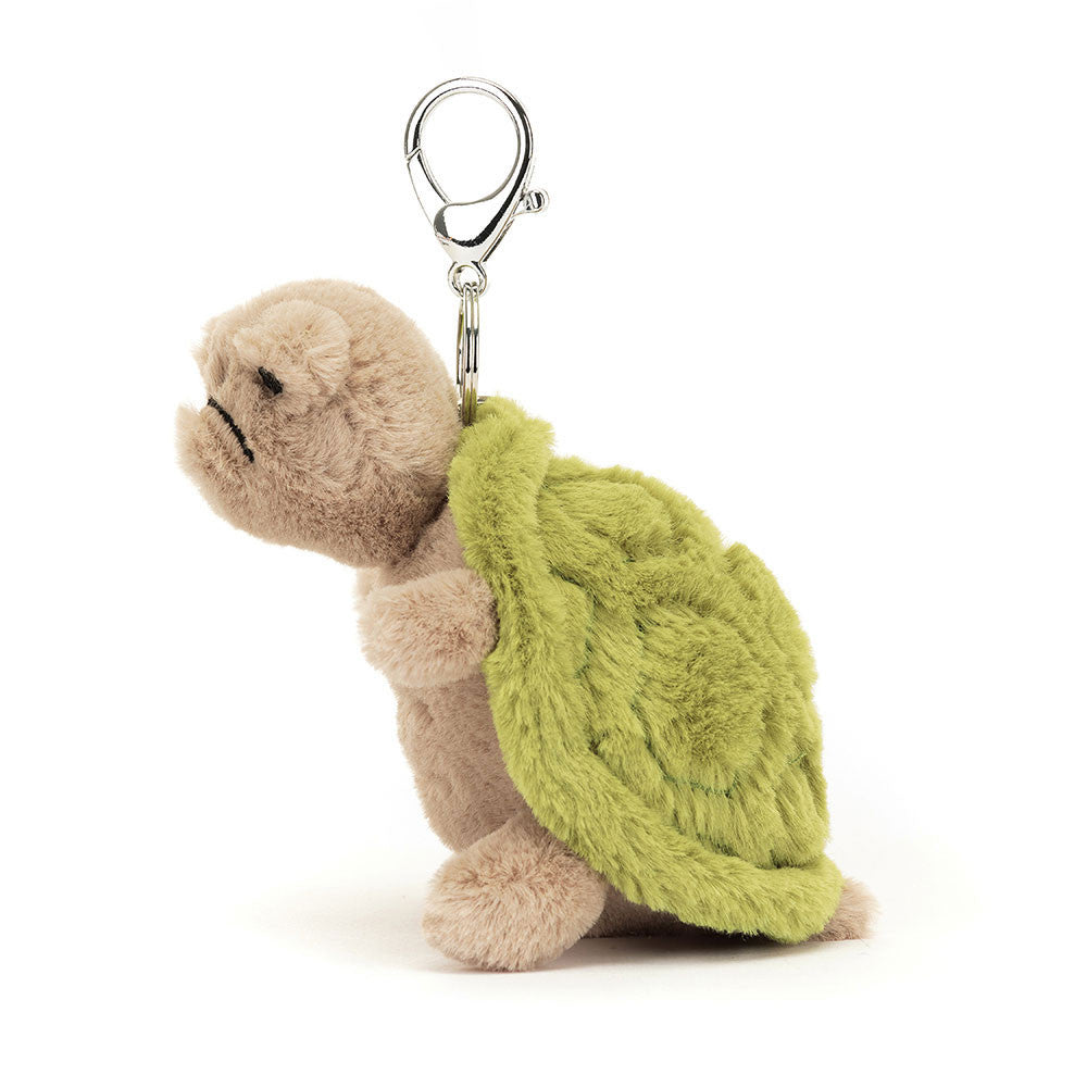 Jellycat soft toy Timmy Turtle Bag Charm TIM4BCT