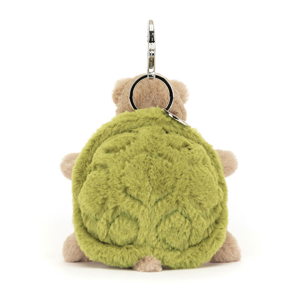 Jellycat soft toy Timmy Turtle Bag Charm TIM4BCT