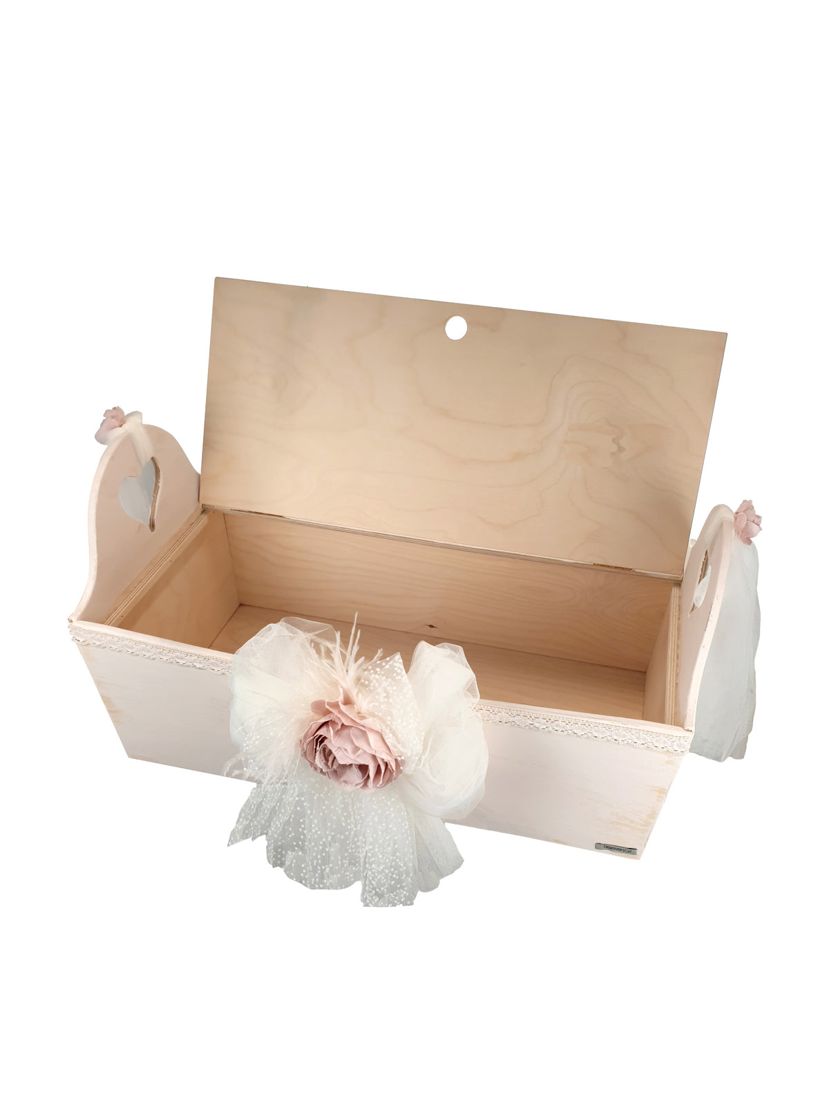 Wooden baptismal box - KATIE