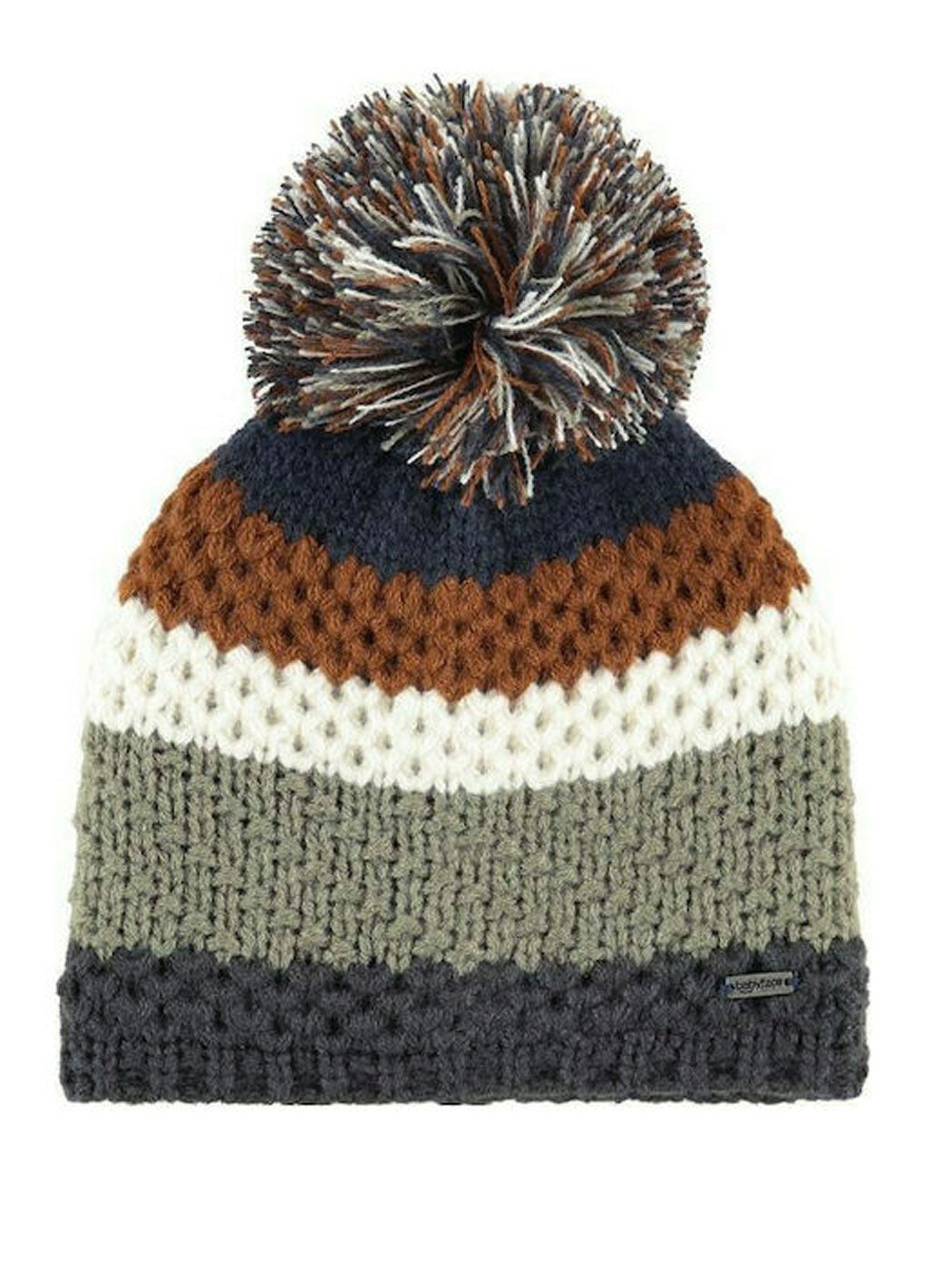 Babyface knitted hat with pom-pom- BBE21507975