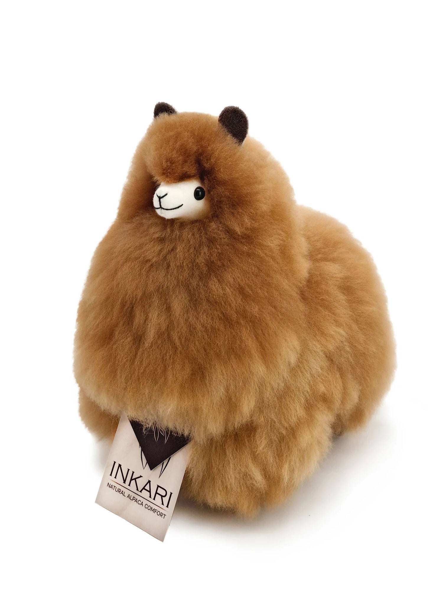 Inkari Alpaca- Μαλακό παιχνίδι -HAZELNUT-Small 23cm