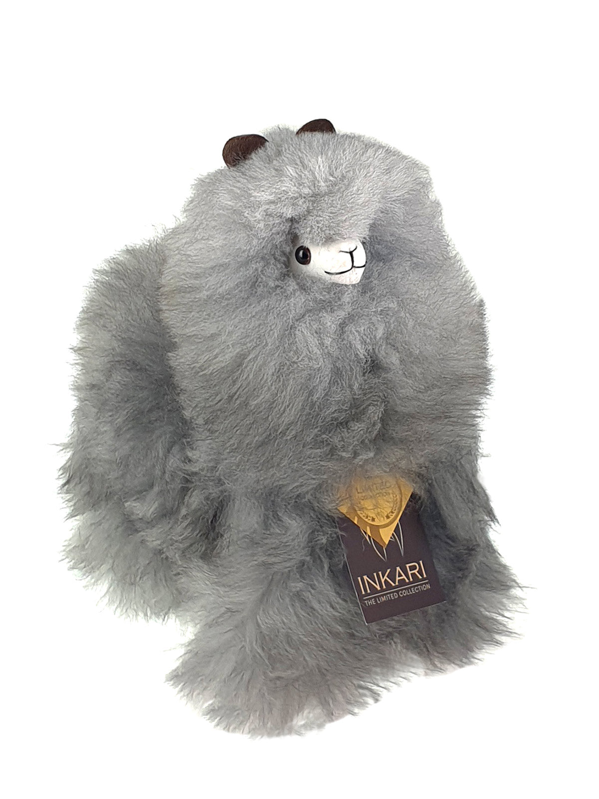 Inkari Alpaca soft toy-WOLF-Medium 32cm