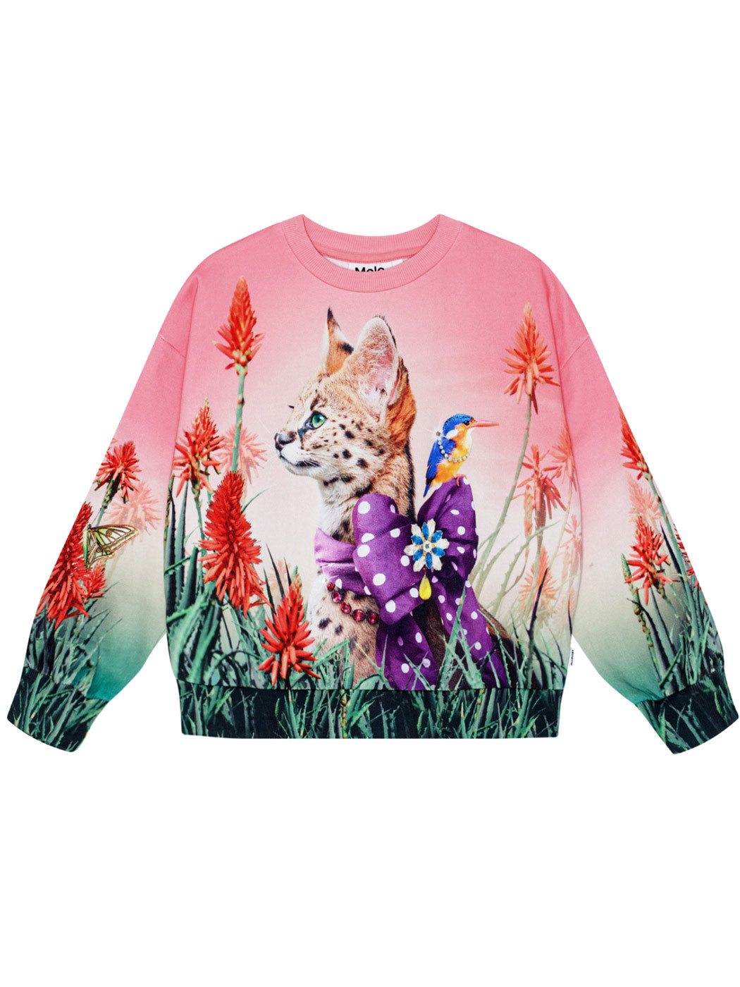 Molo Maxi Fancy Cat sweatshirt