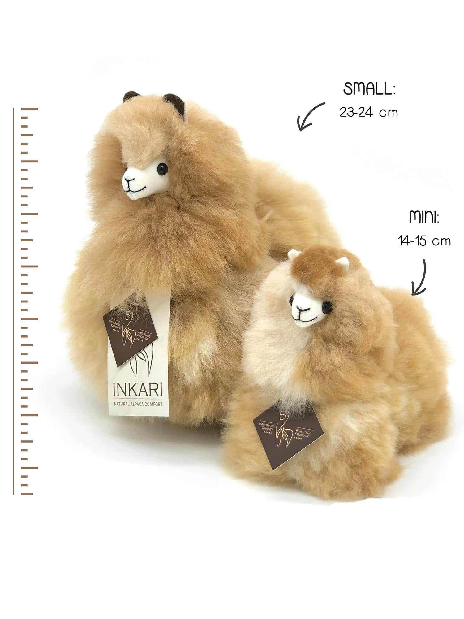 Inkari Alpaca soft toy-SANDSTONE-Mini 15cm